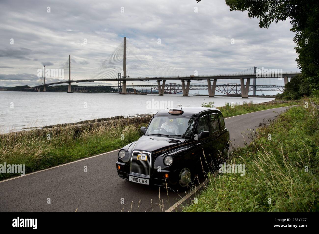 Edinburgh taxi cab hires stock photography and images Alamy