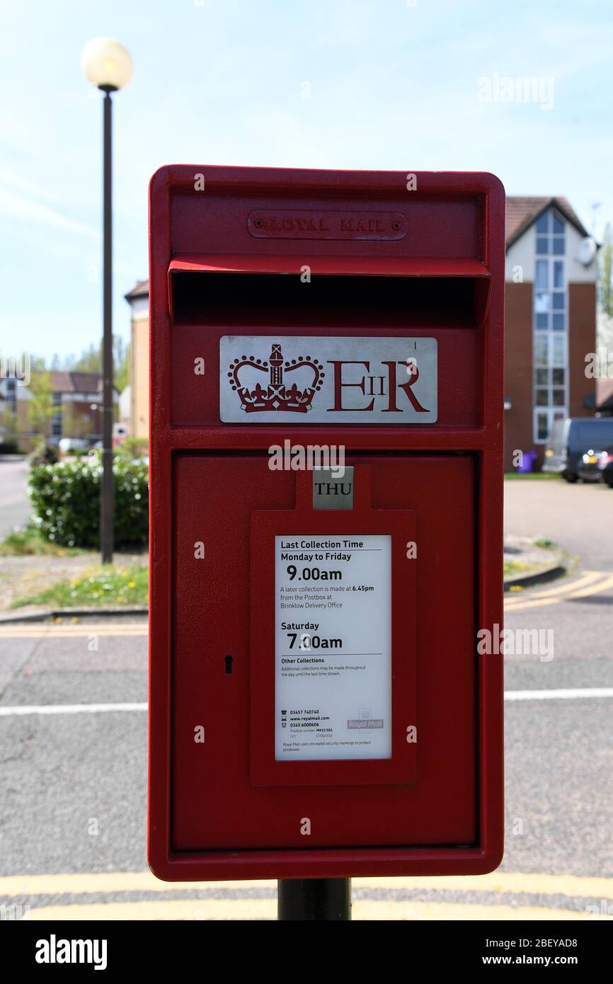 Royal Mail red letter post box Stock Photo Alamy