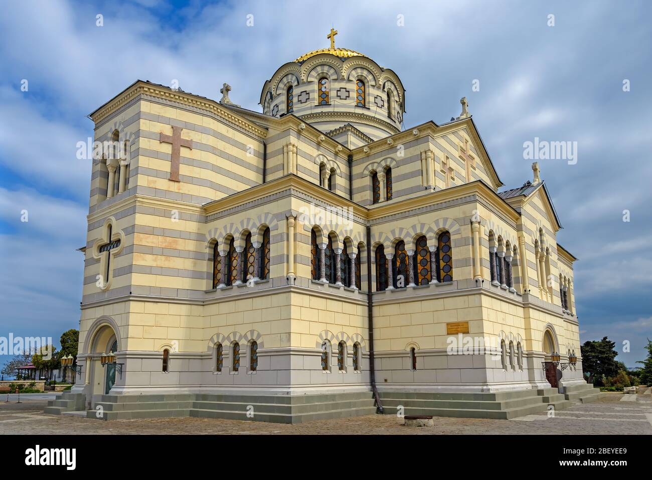 St. Vladimir's Cathedral. Chersonese. Sevastopol. Crimea. Stock Photo