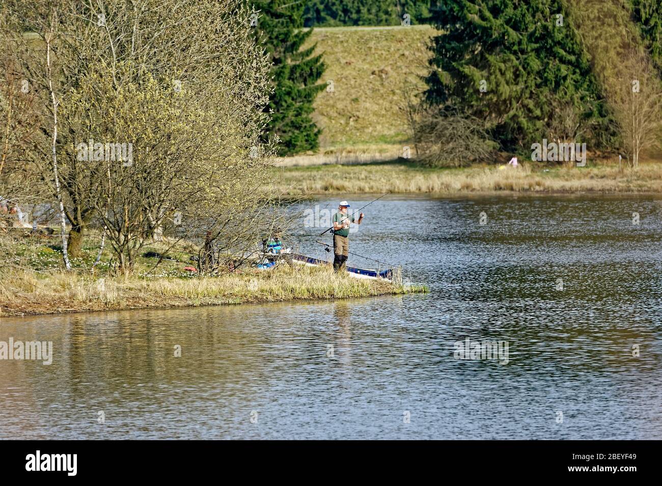 Buntenbocker Teiche,Oberharzer Wasserregal Stock Photo Alamy