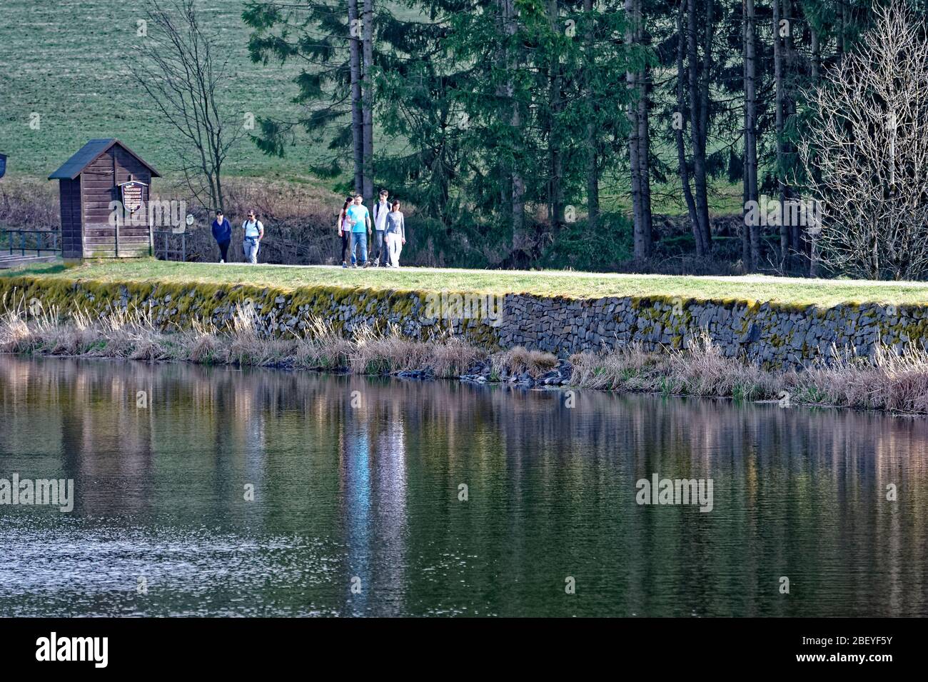 Buntenbocker Teiche,Oberharzer Wasserregal Stock Photo Alamy