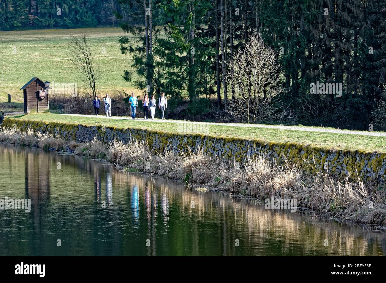 Buntenbocker Teiche,Oberharzer Wasserregal Stock Photo Alamy