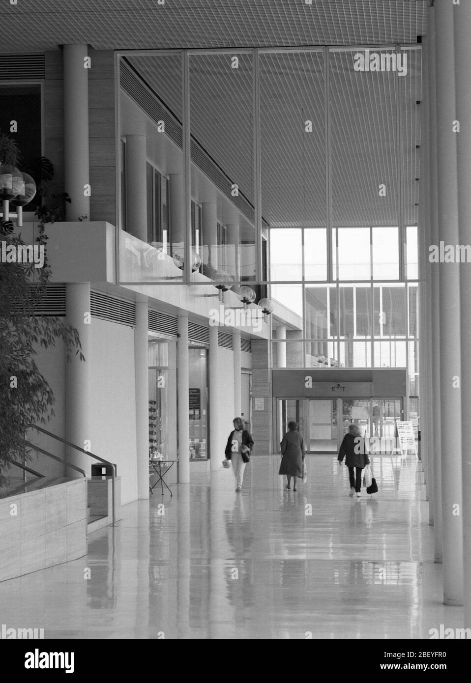 Food shopping centre in Milton Keynes, when new in 1990, south East