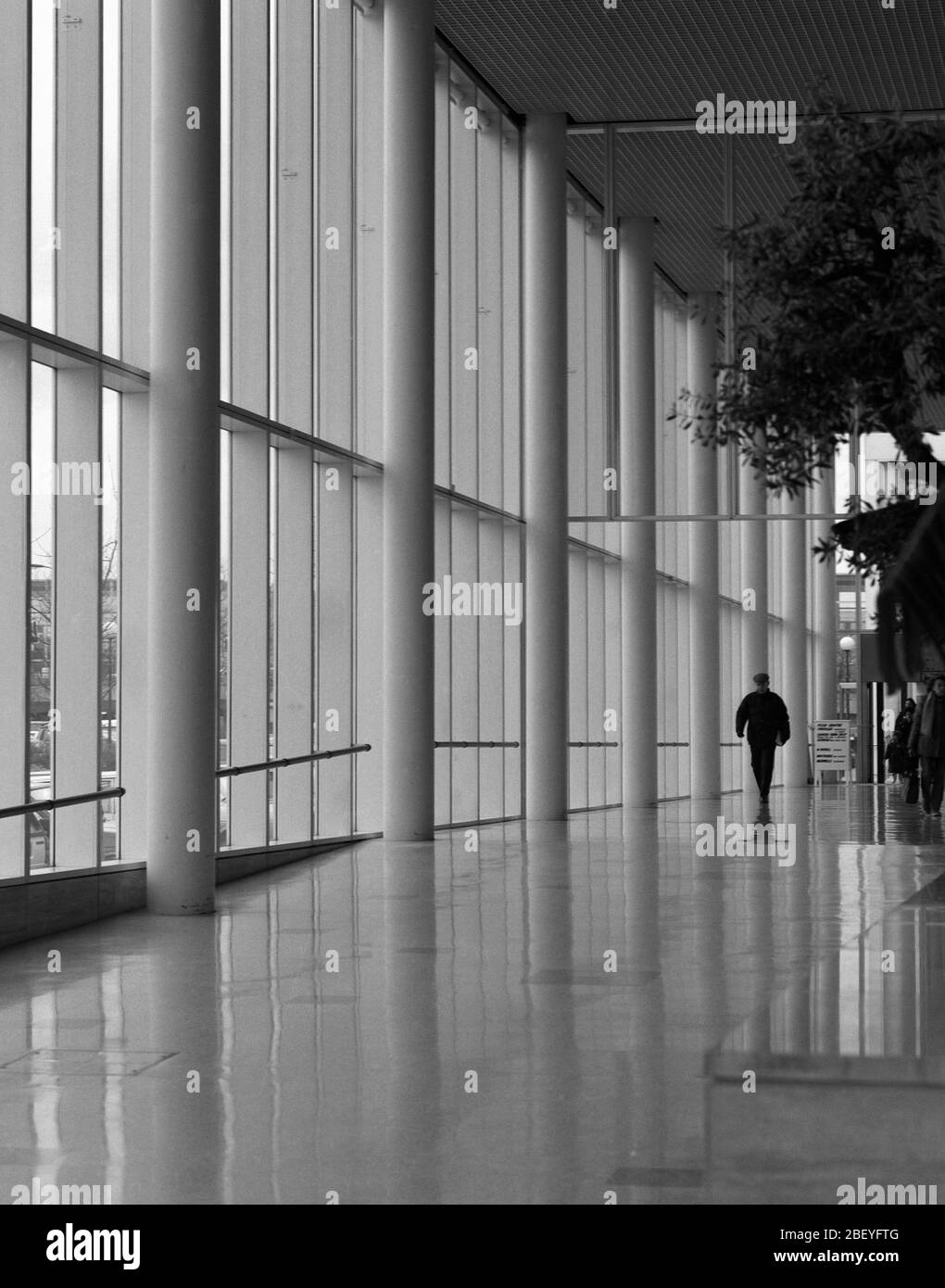 Food shopping centre in Milton Keynes, when new in 1990, south East