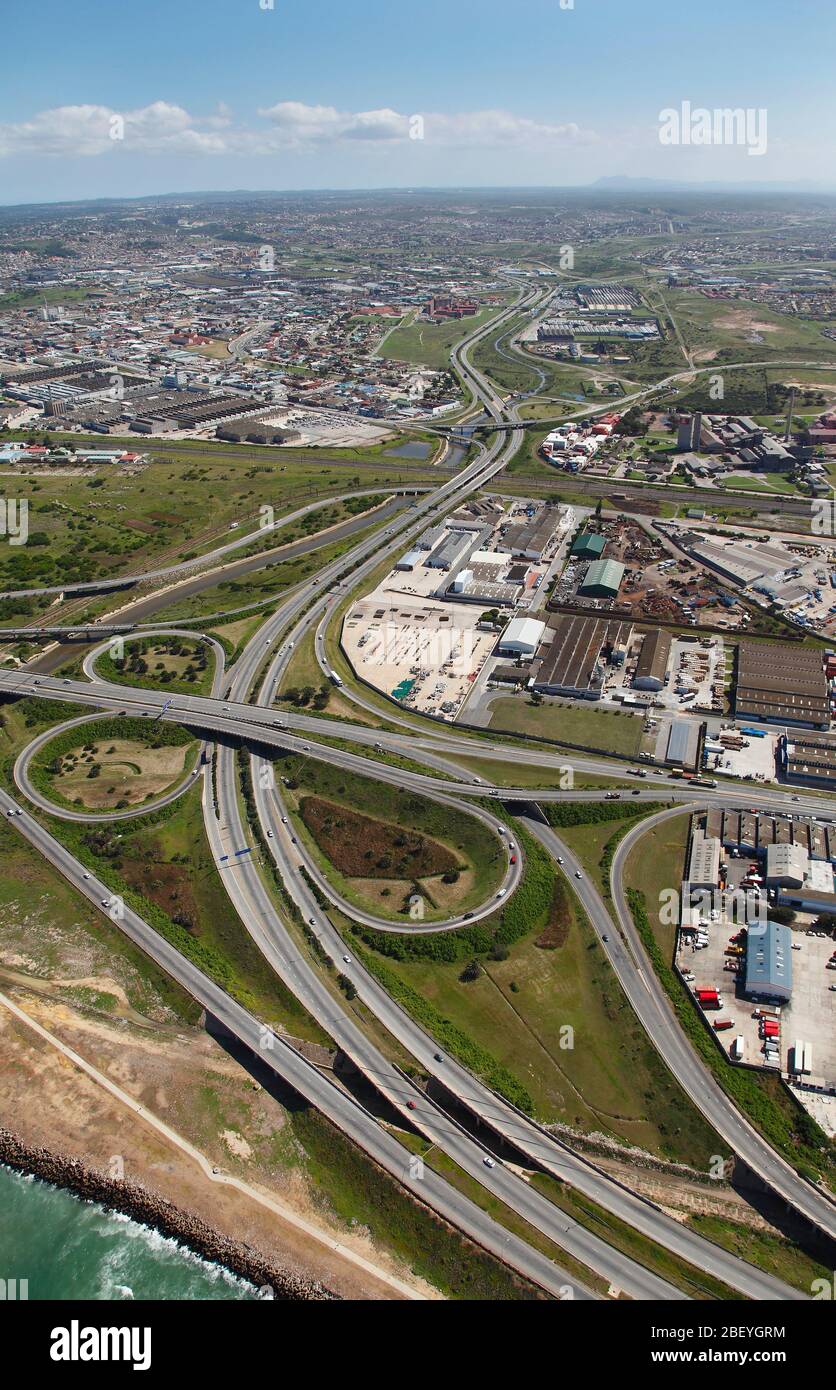 Aerial View Of Port Elizabeth Aerial View Of Port Elizabeth High Resolution Stock Photography And Images  - Alamy