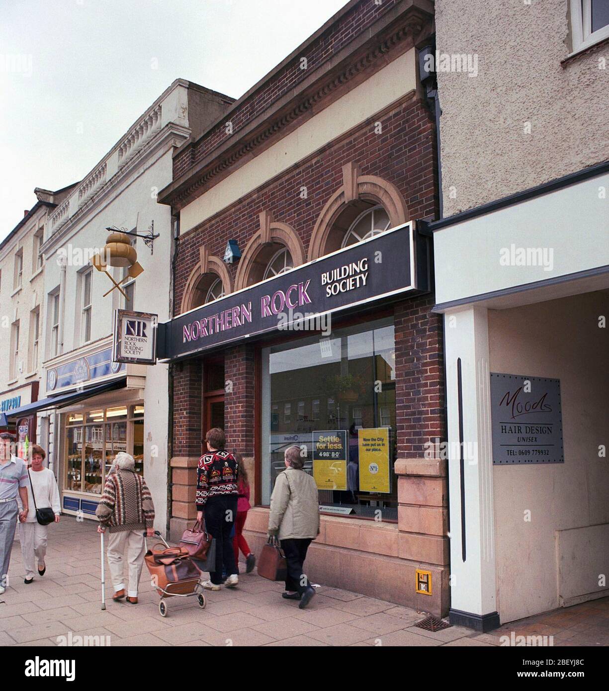 Northern Rock Building society branch, Northallerton, North Yorkshire