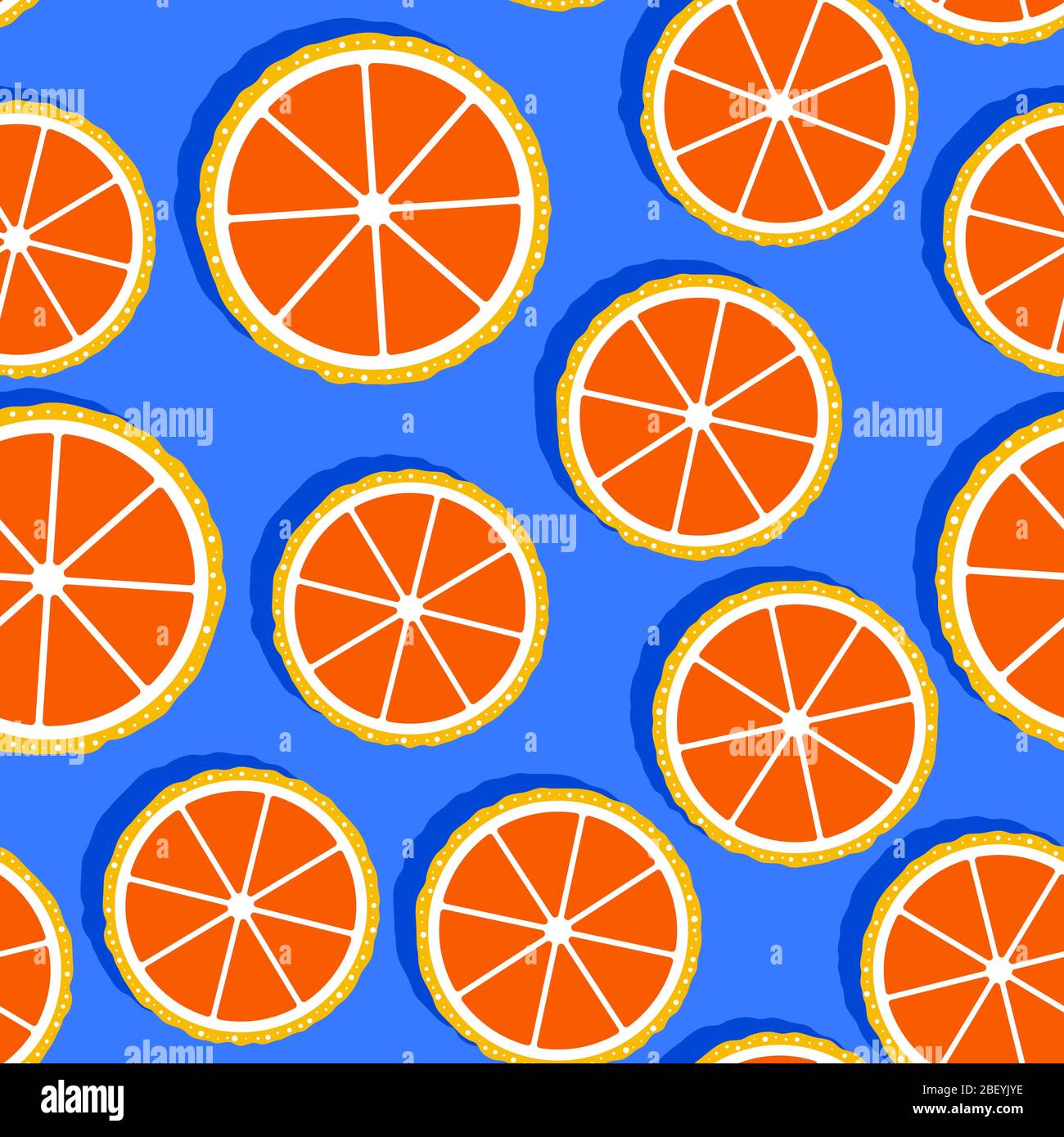 Seamless pattern with grapefruit slices. Summer fruit background ...