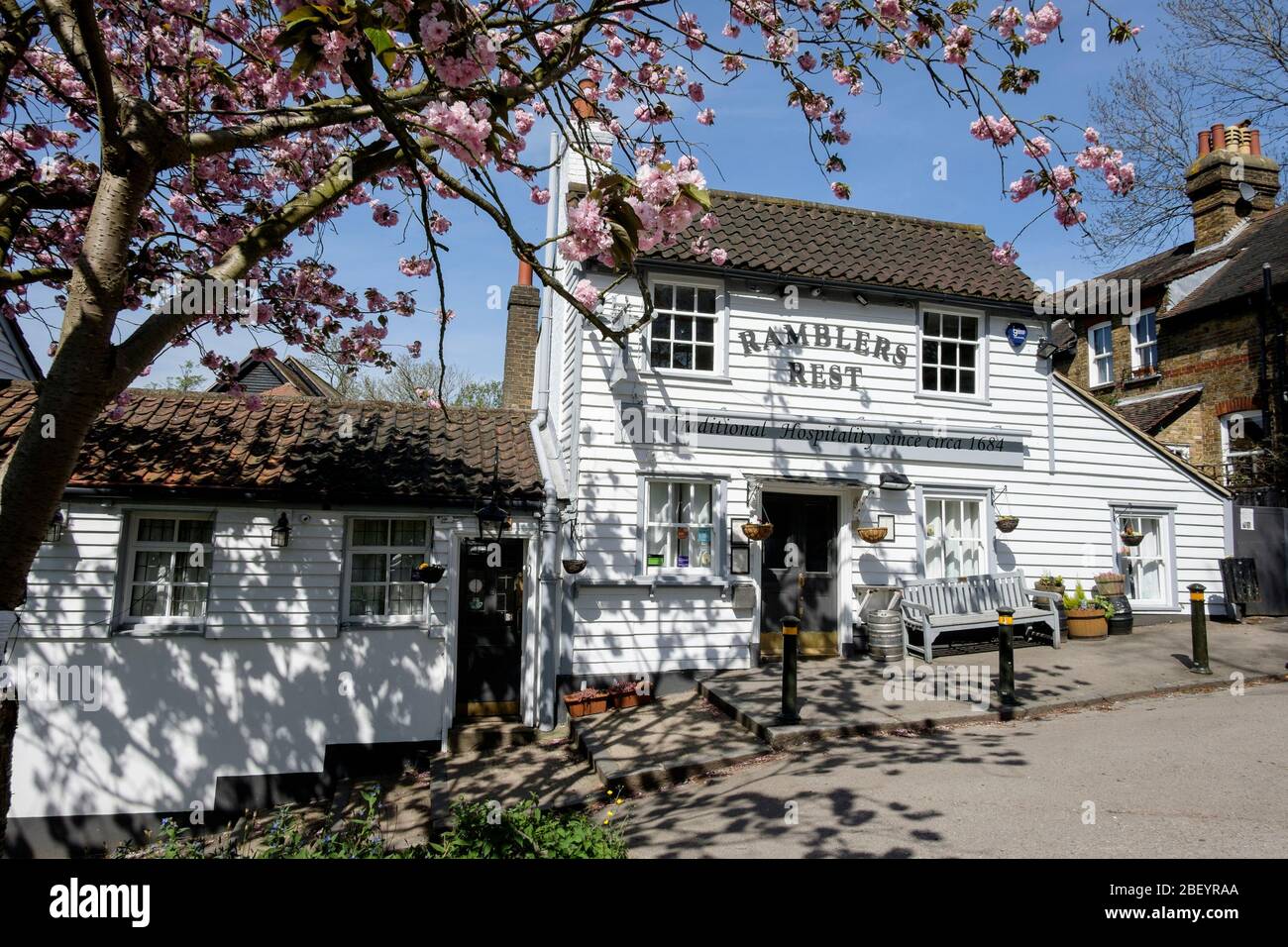 Ramblers Rest pub, Chislehurst, Kent, UK Stock Photo Alamy
