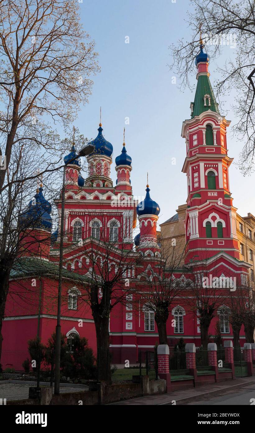 Trinity Church Riga The orthodox church of Saint Trinity in Riga, Latvia Stock Photo - Alamy