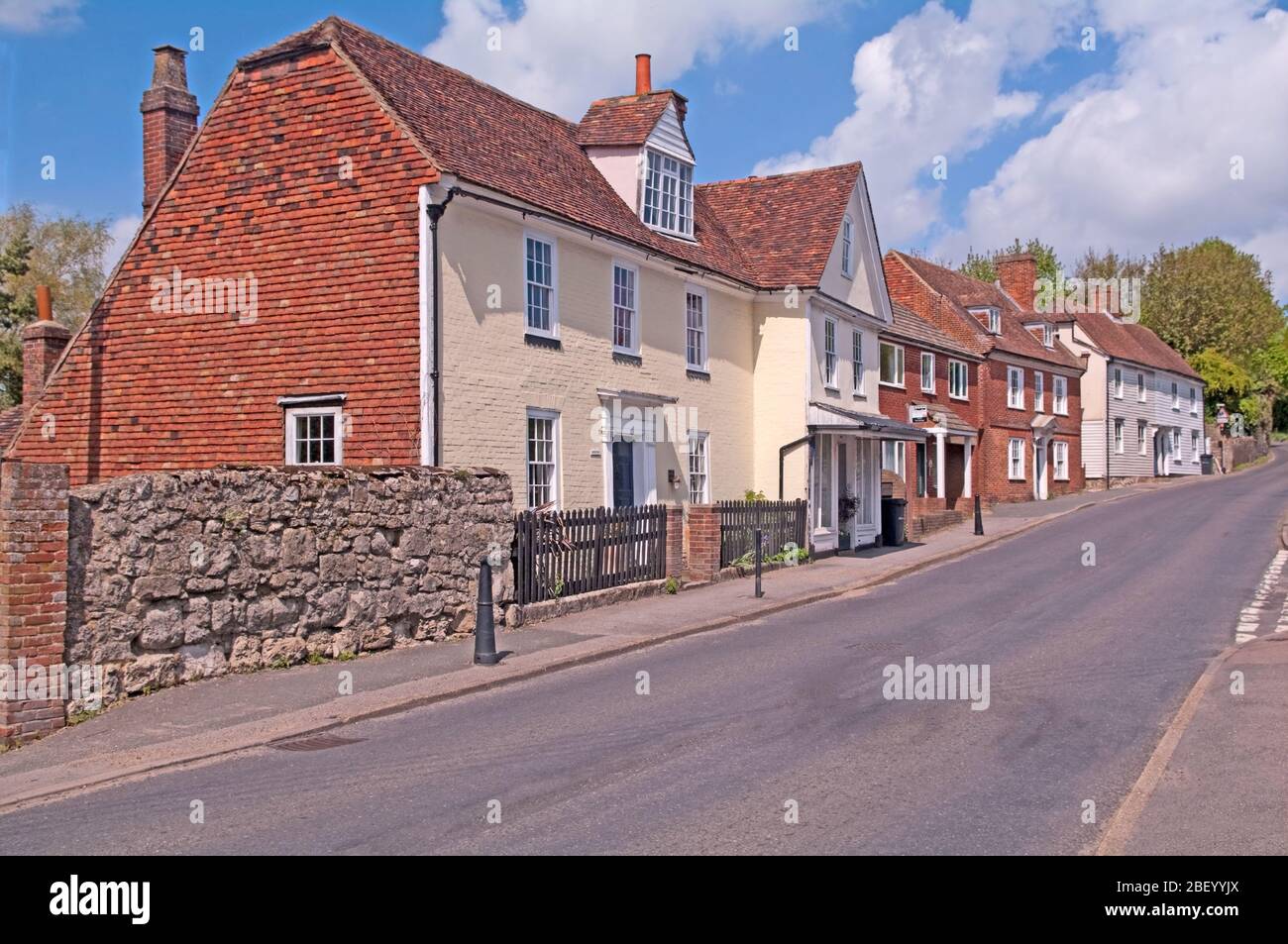 Leeds Village Kent, Street Buildings Stock Photo Alamy