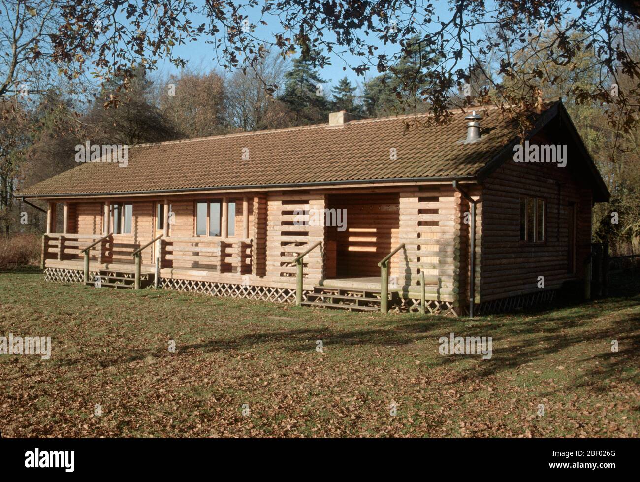 Hunting lodge owned by HM Queen Elizabeth II on the Sandringham Estate