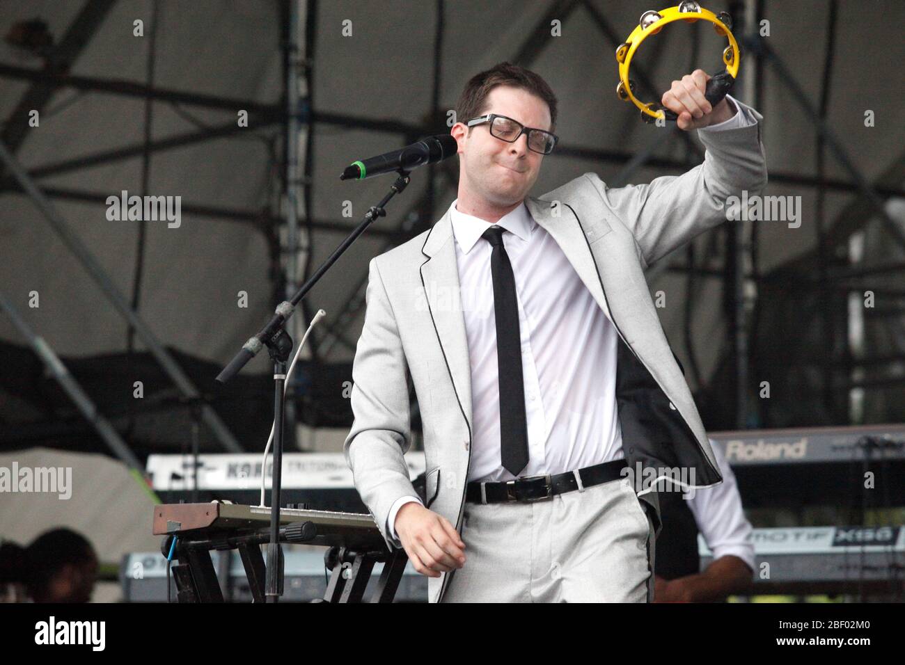Mayer Hawthorne performs at the 3rd Annual Roots Picnic at Festival Pier at PennÕs Landing in Philadelphia on June 5, 2010  Credit: Scott Weiner/MediaPunch Stock Photo