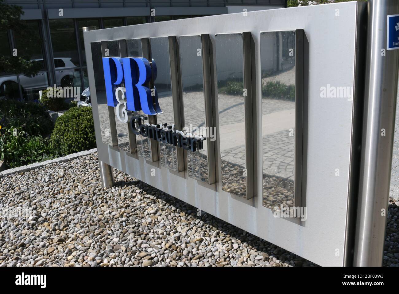P & R Container Vertriebs u. Verwaltungs-GmbH, Grünwald Stock Photo