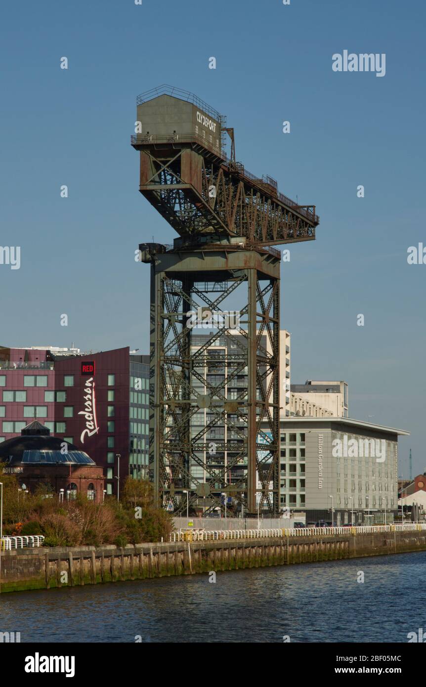 Finnieston, Glasgow during lockdown Stock Photo Alamy