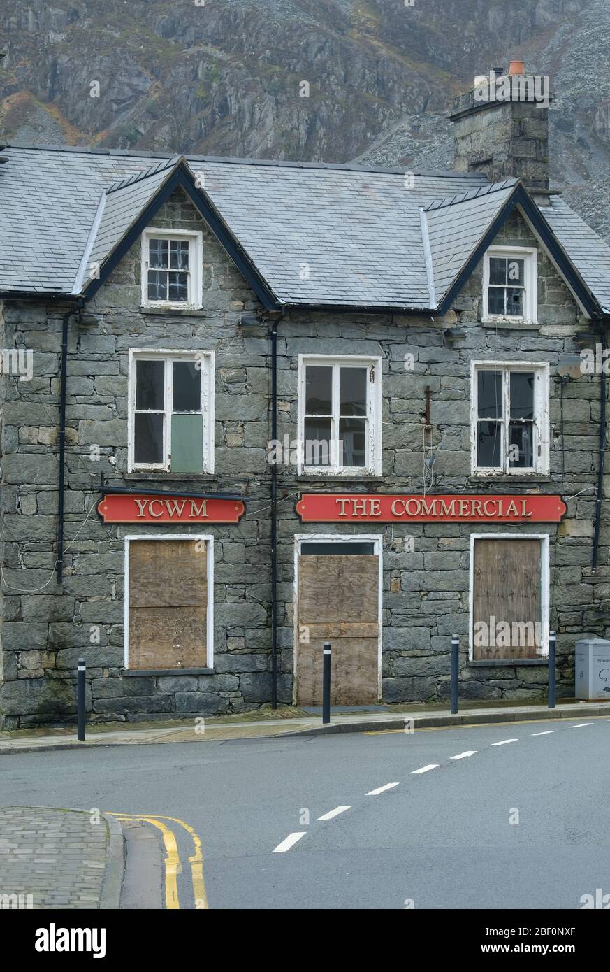 Former public house in Blaenau Ffestiniog, Snowdonia, North Wales