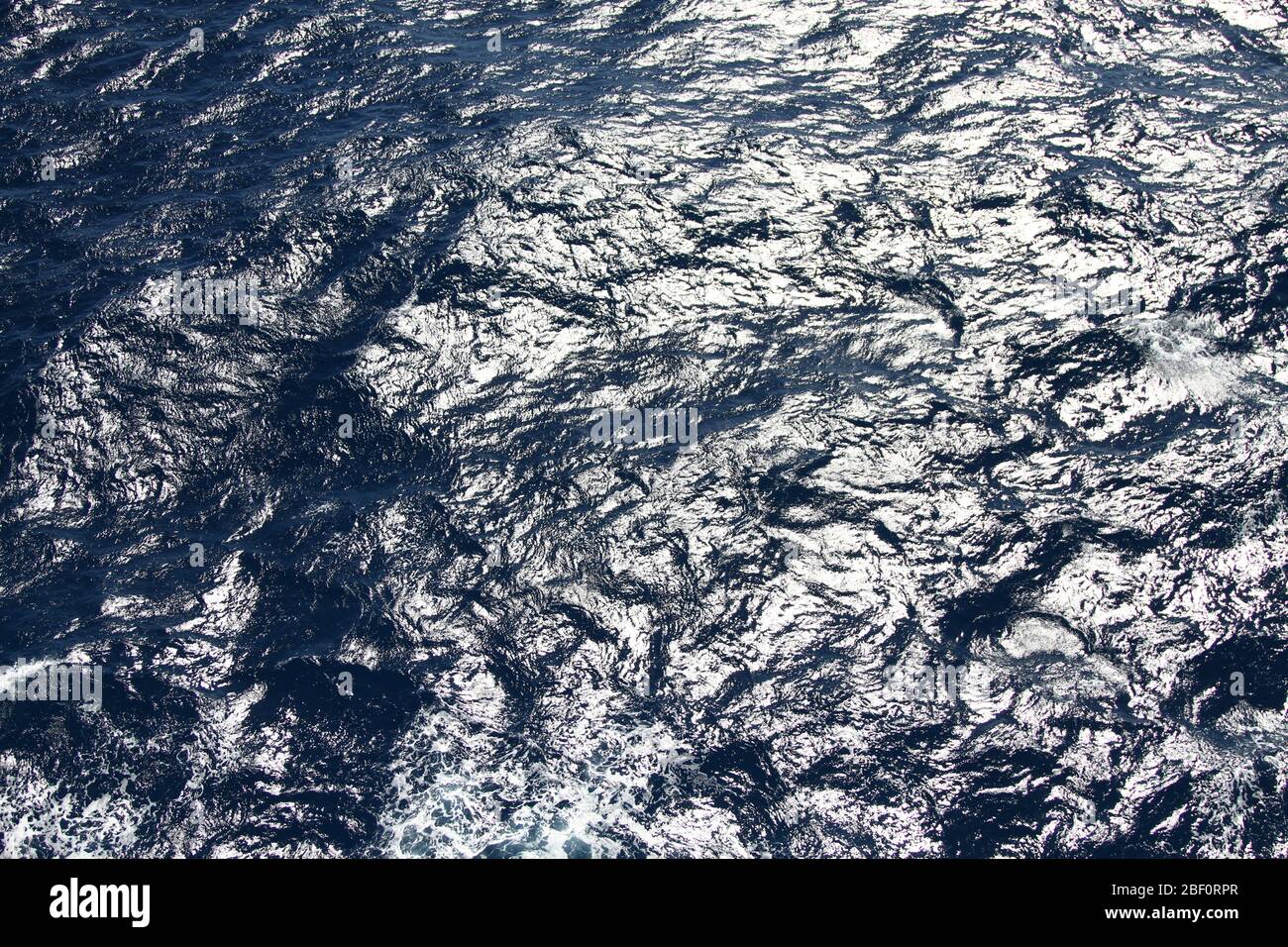 DEEP BLUE SEA. BLUE SIVER BLUE BLOCK COLOUR [ COLOR ]. BLOCK