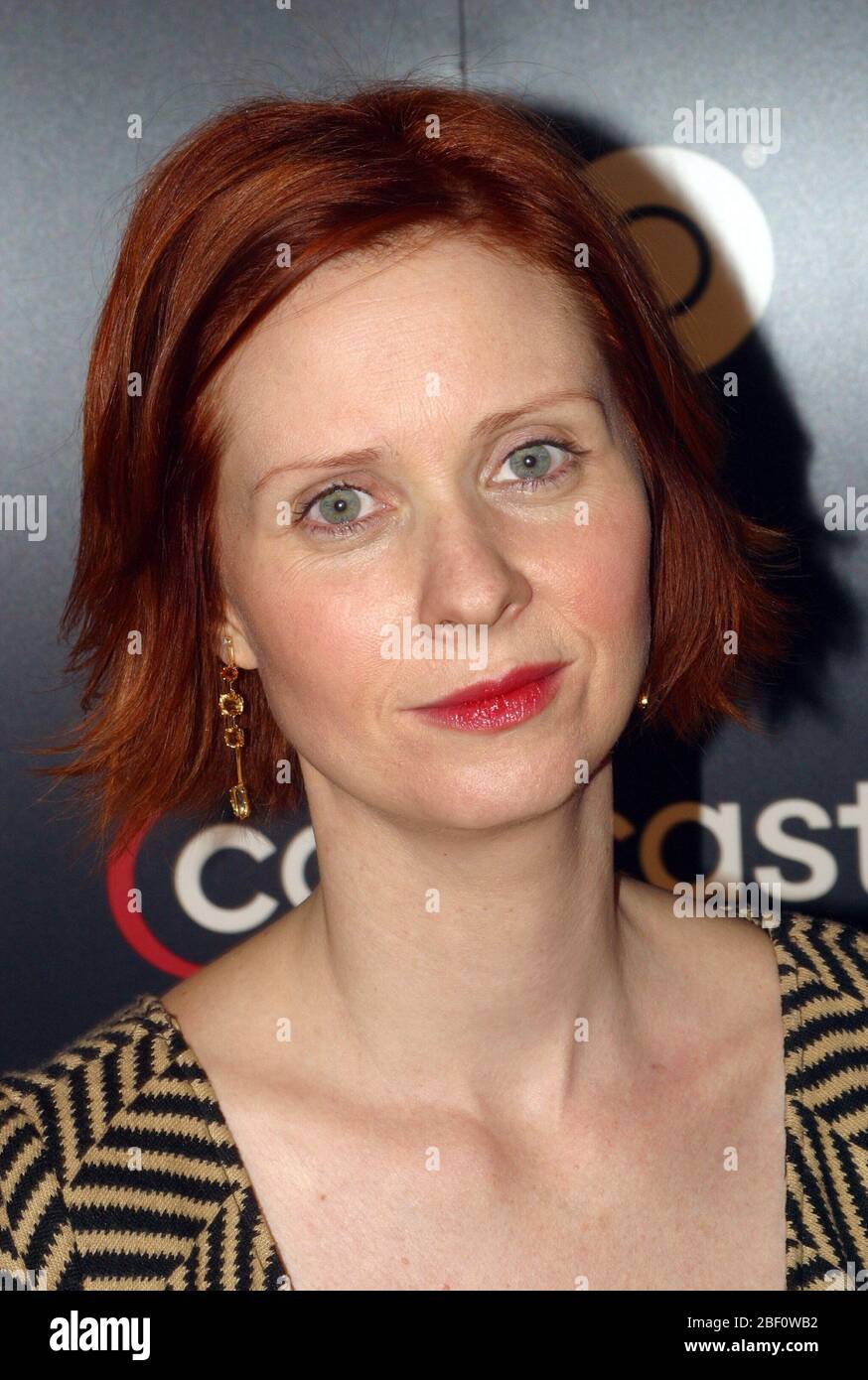 Cynthia Nixon at the Comcast launch party for HBO On Demand & Cinemax On Demand in Philadelphia, PA.  October 16, 2003.  Credit: Scott Weiner / MediaPunch Stock Photo