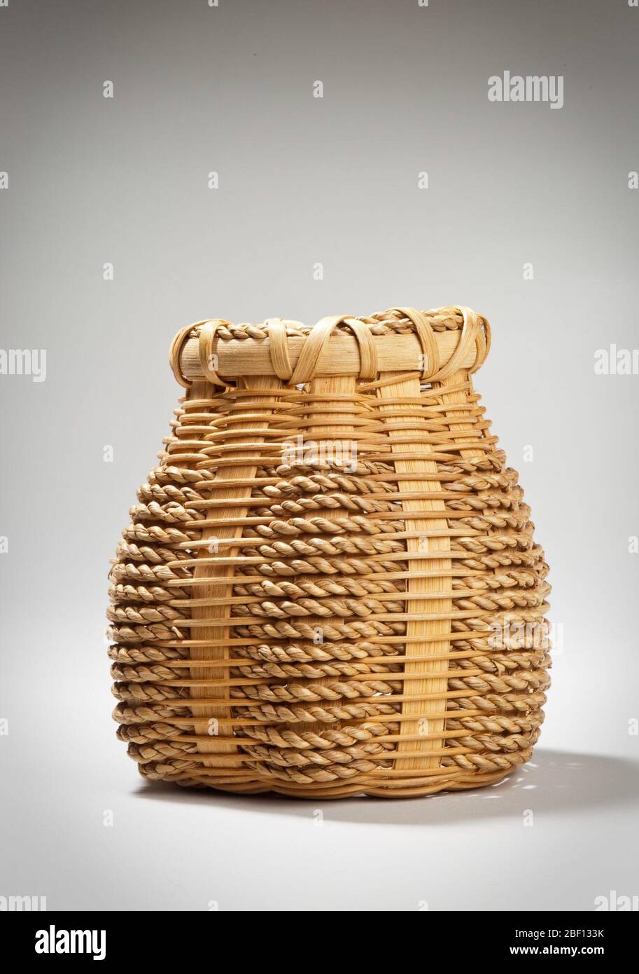 Handmade Reed Basket Stock Photo - Alamy