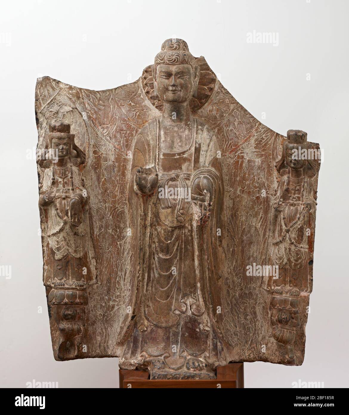 Buddhist stele. Eugene and Agnes E. Meyer ((18751959) and (18871970