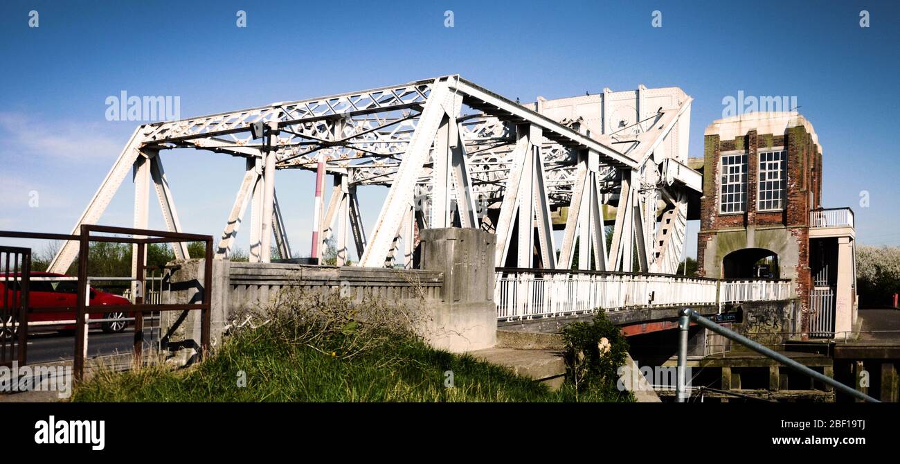 Sutton road Bridge, Kingston upon Hull Stock Photo