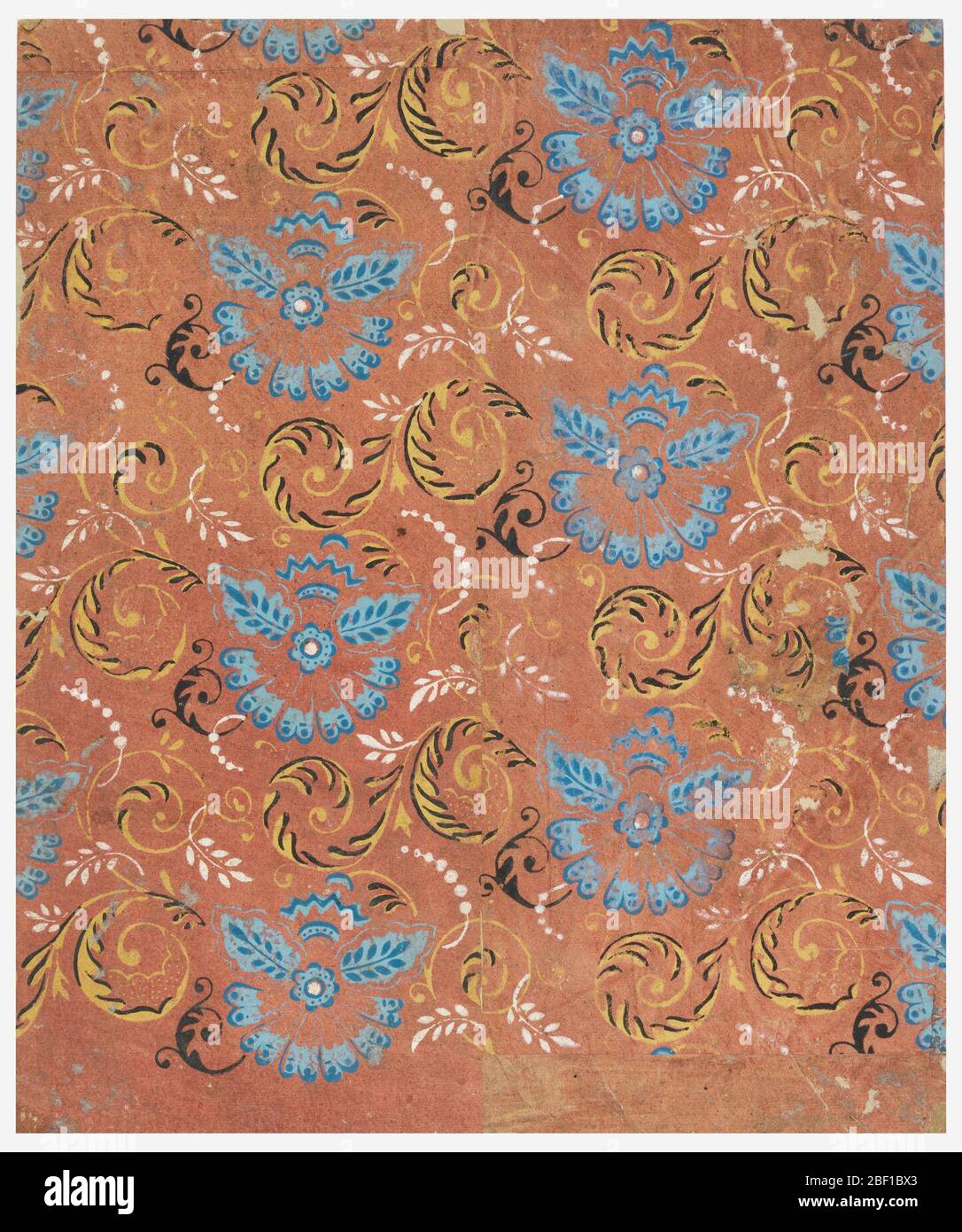 Conventionalized floral motif hi-res stock photography and images - Alamy