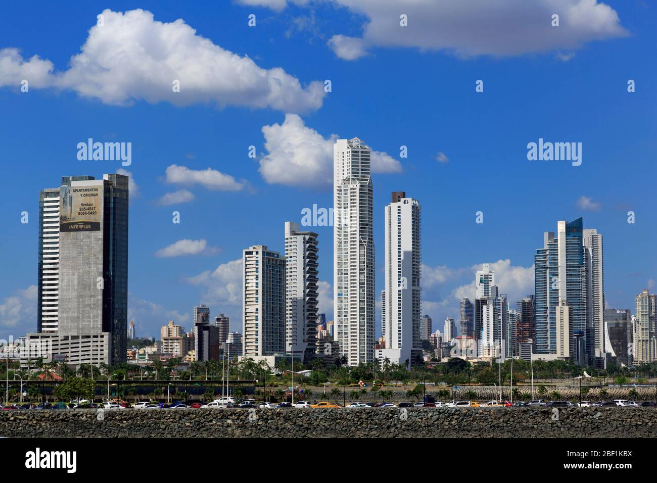 Skyline, Panama City, Panama, Central America Stock Photo Alamy
