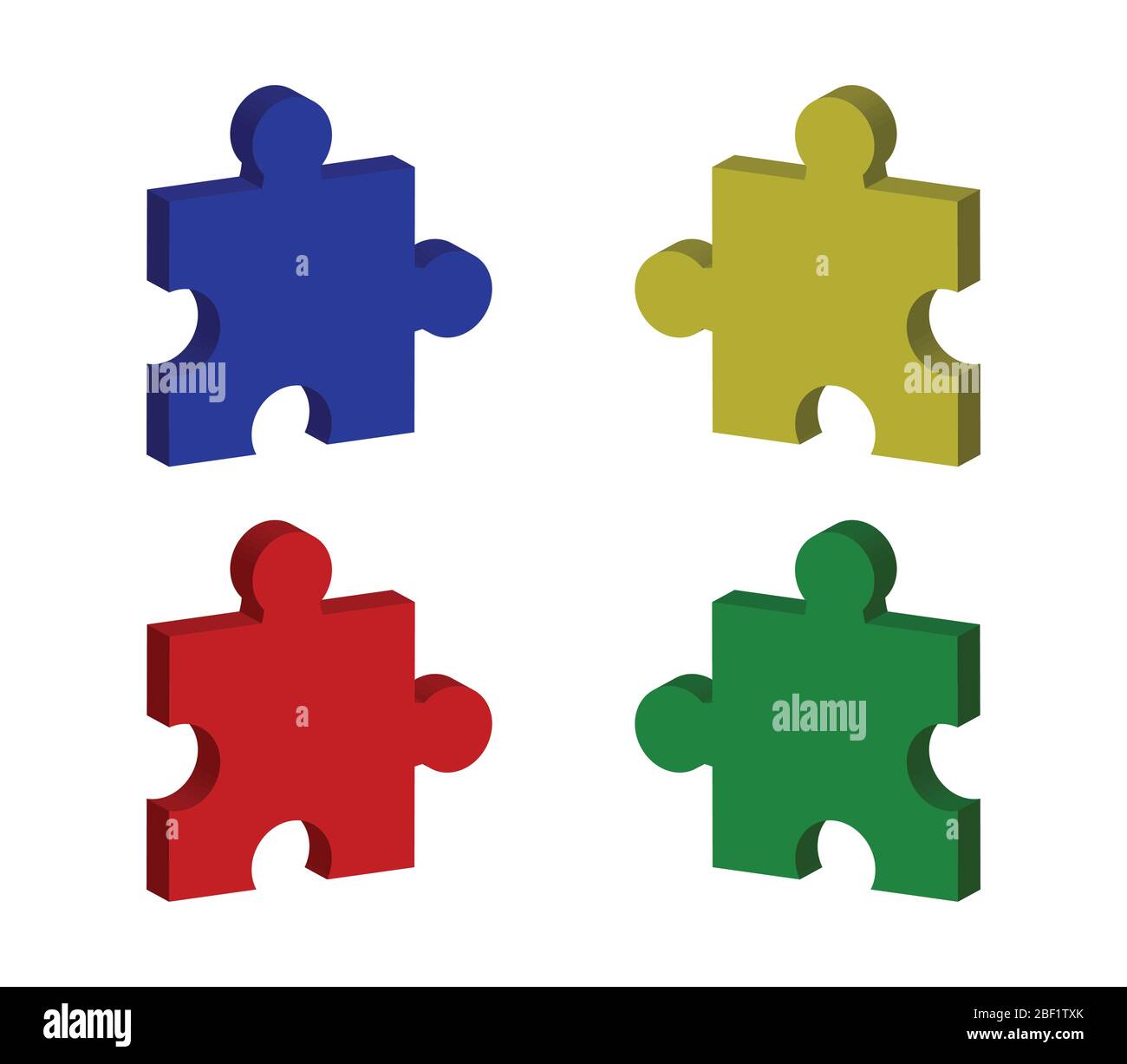 puzzle icon illustrated in vector on white background Stock Vector ...