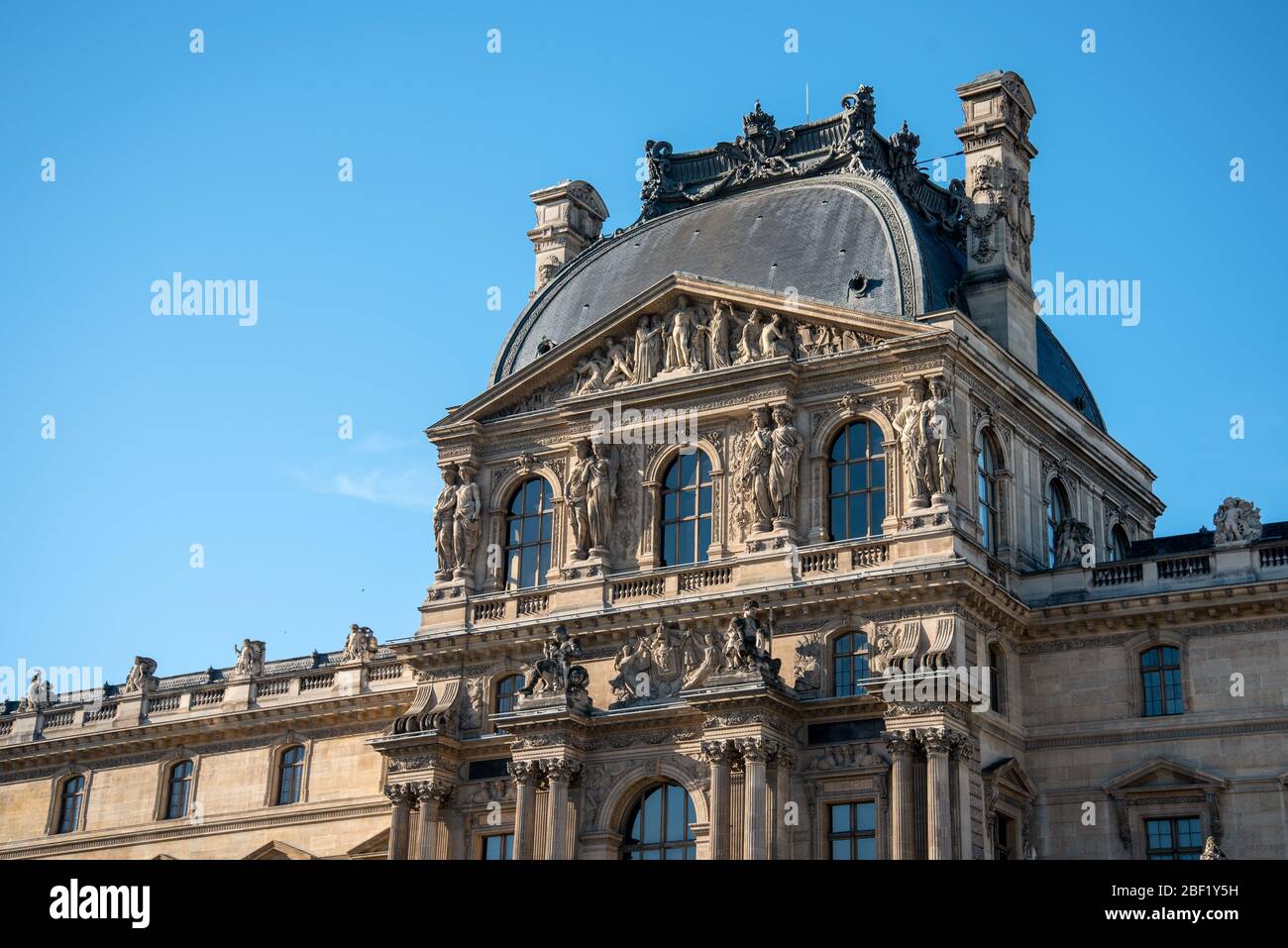 Part louvre palace in hi res stock photography and images Alamy