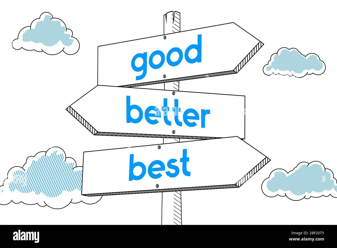 Good Better Best High Resolution Stock Photography and Images - Alamy