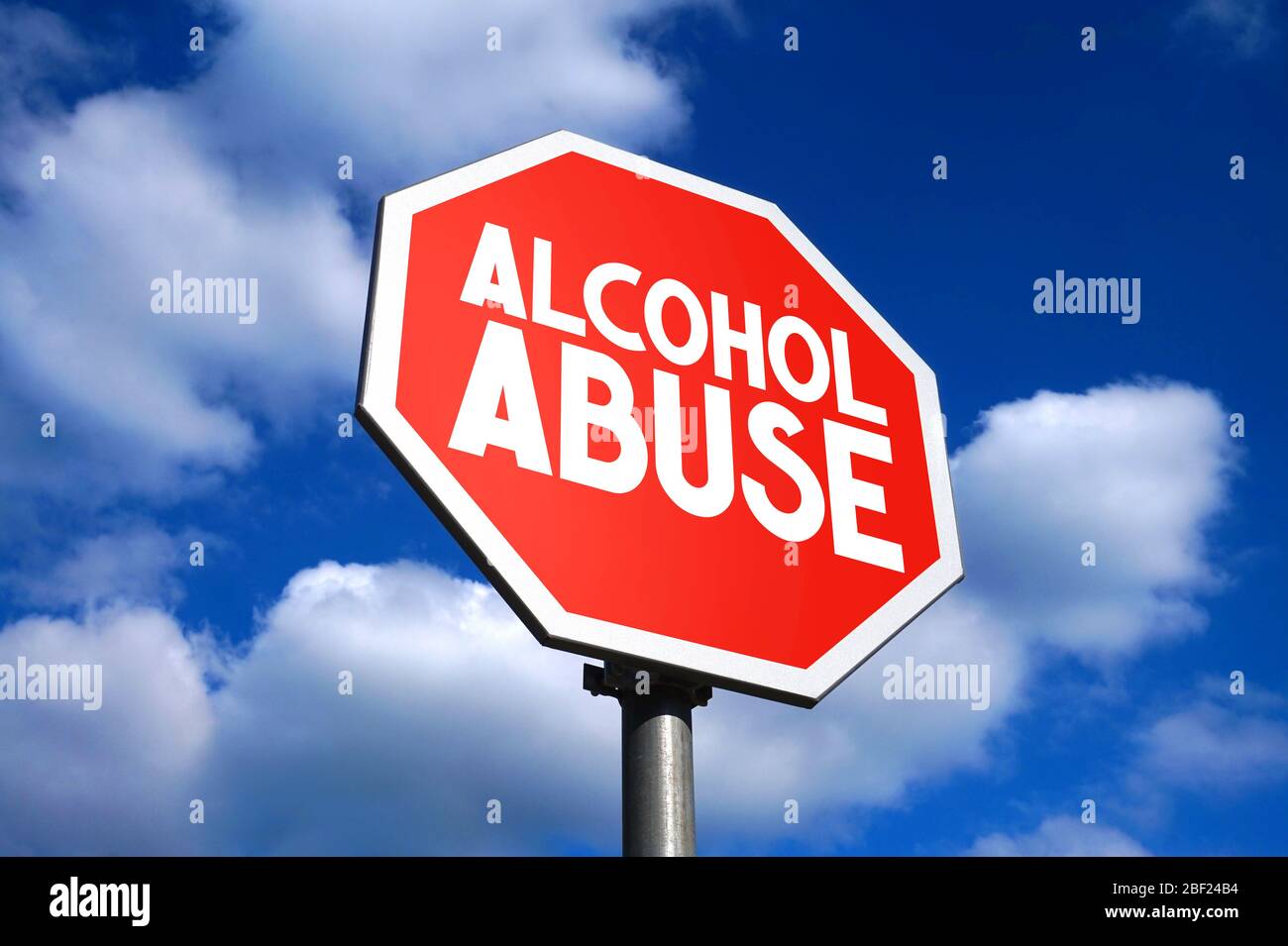 Stop alcohol abuse Stock Photo