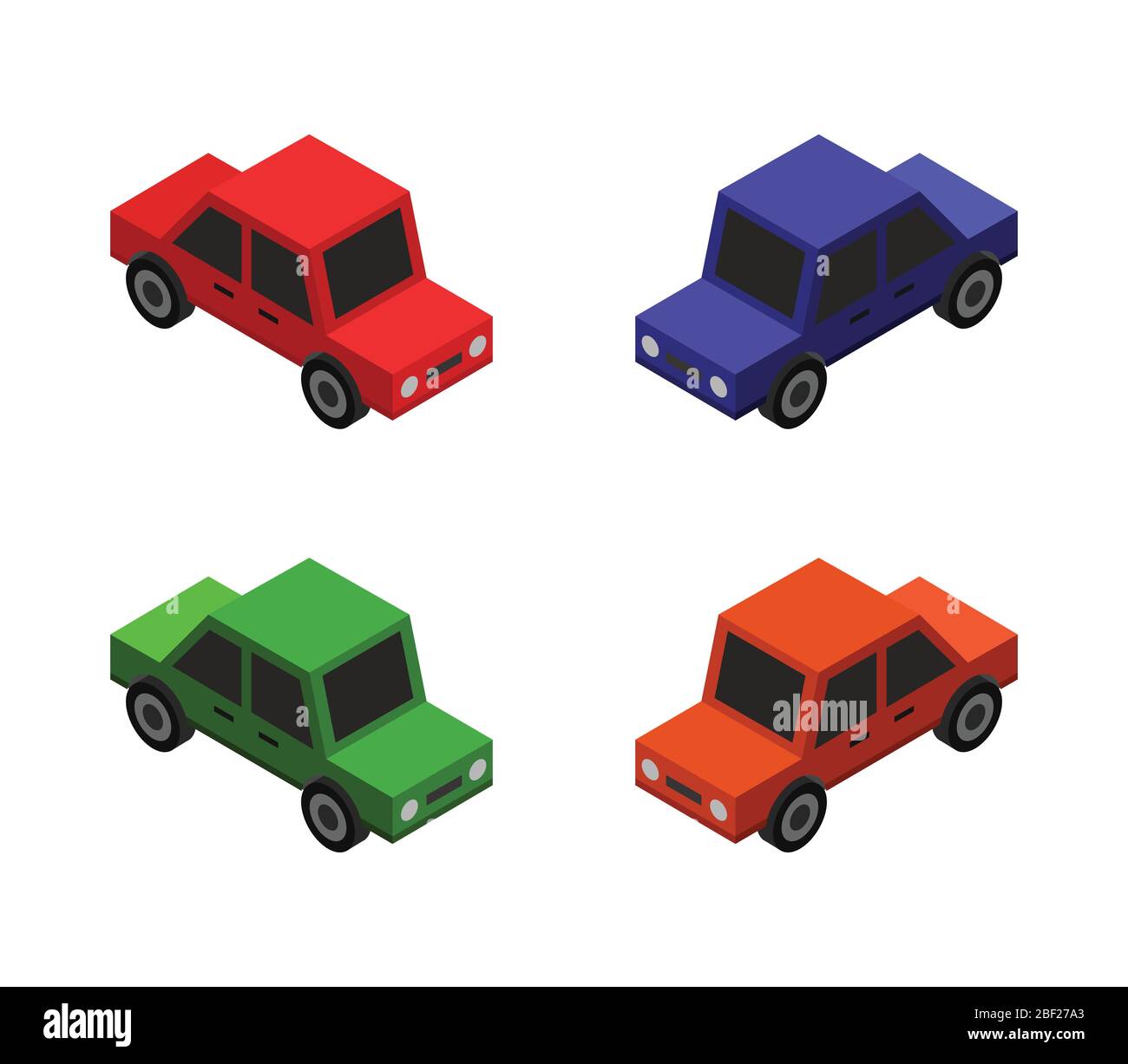 car icon illustrated in vector on white background Stock Vector Image ...
