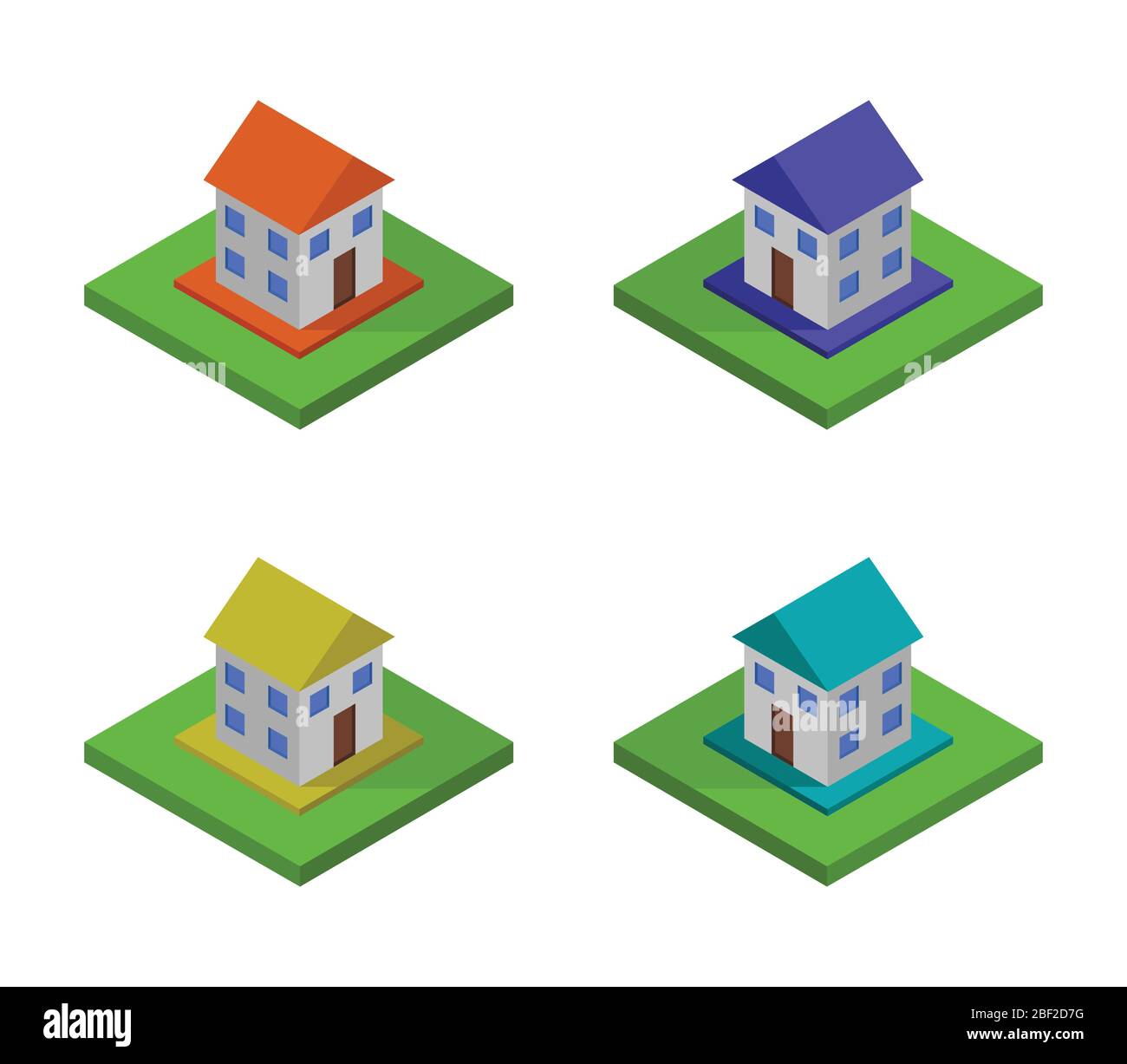 house icon illustrated in vector on white background Stock Vector Image ...