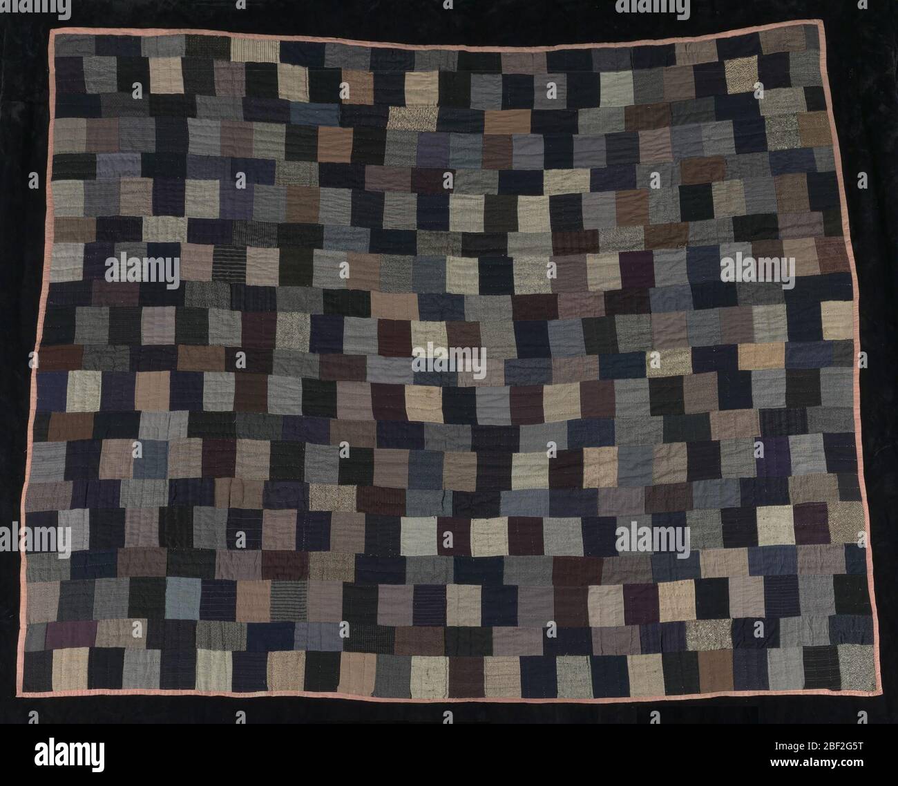 Untitled Strip Quilt with Suiting. The themes of protection and shelter are  central to many traditional African American forms, but are perhaps most  powerful in the improvisational quilts made by African American