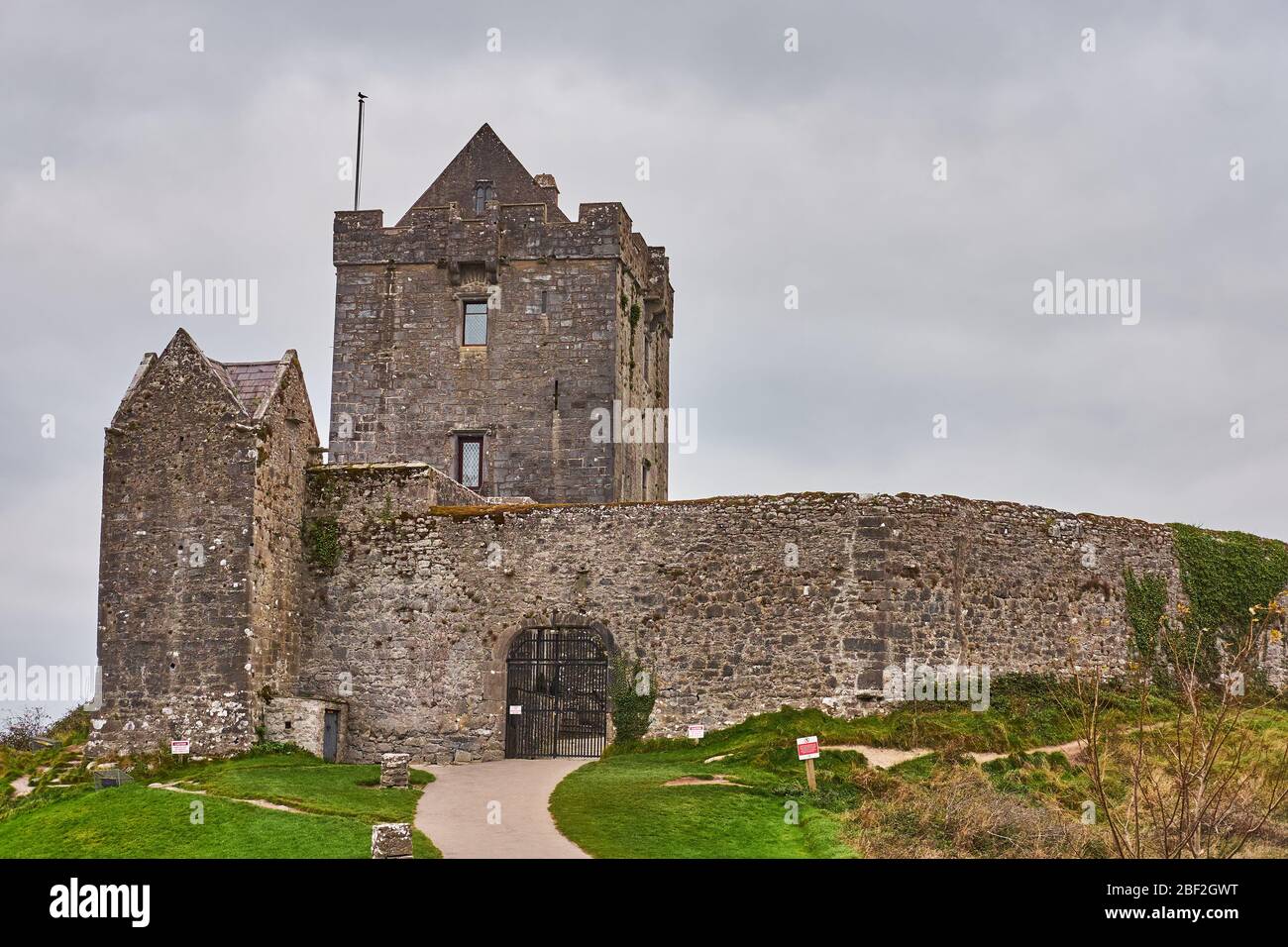 Dunguaire Castle in Kinvara, County Galway, Ireland. Stock Photo