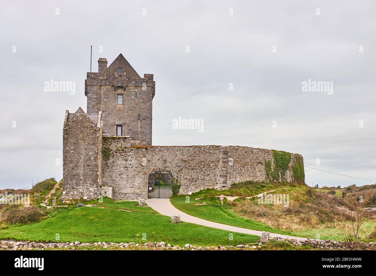 Dunguaire Castle in Kinvara, County Galway, Ireland. Stock Photo