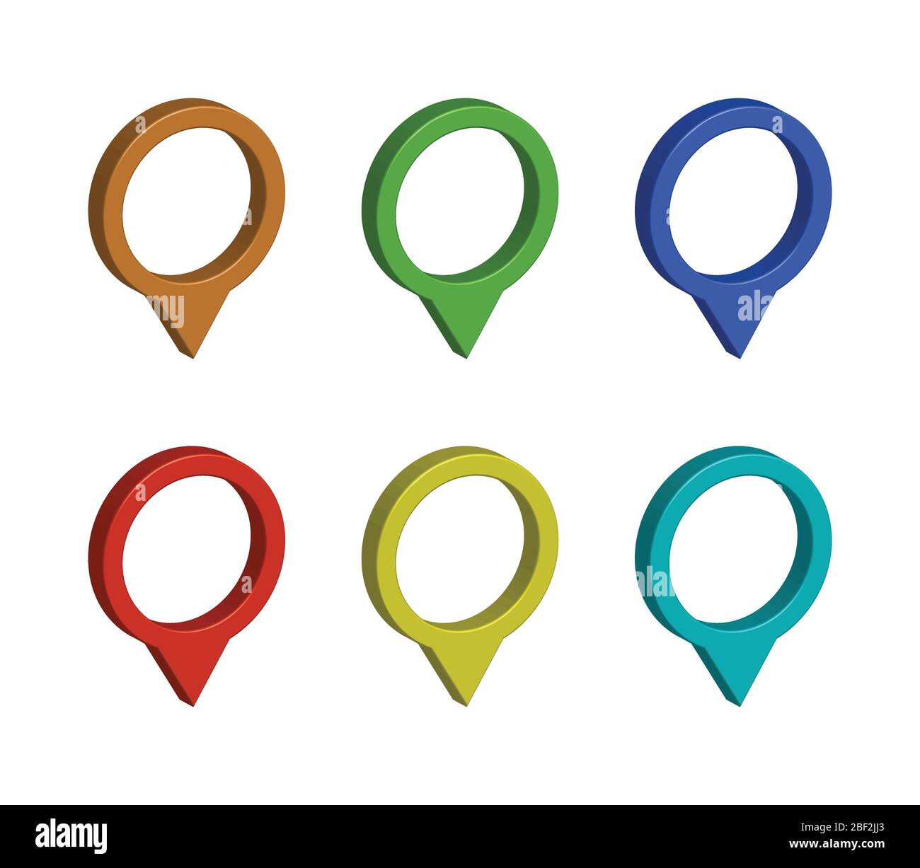 gps icon illustrated in vector on white background Stock Vector Image ...