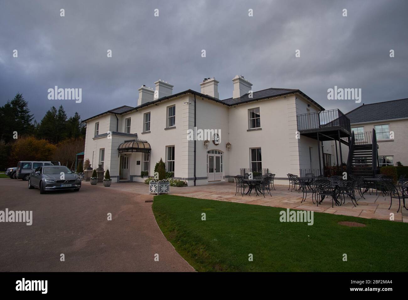 The Lodge restaurant and Inn in Cong, County Mayo Ireland Stock Photo