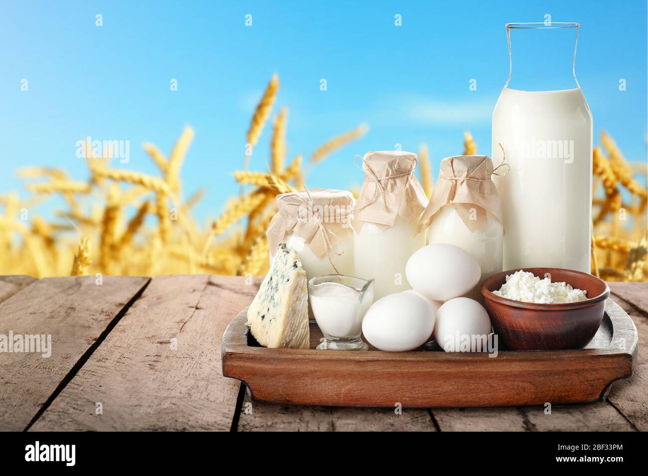 Different products in air hi res stock photography and images Alamy