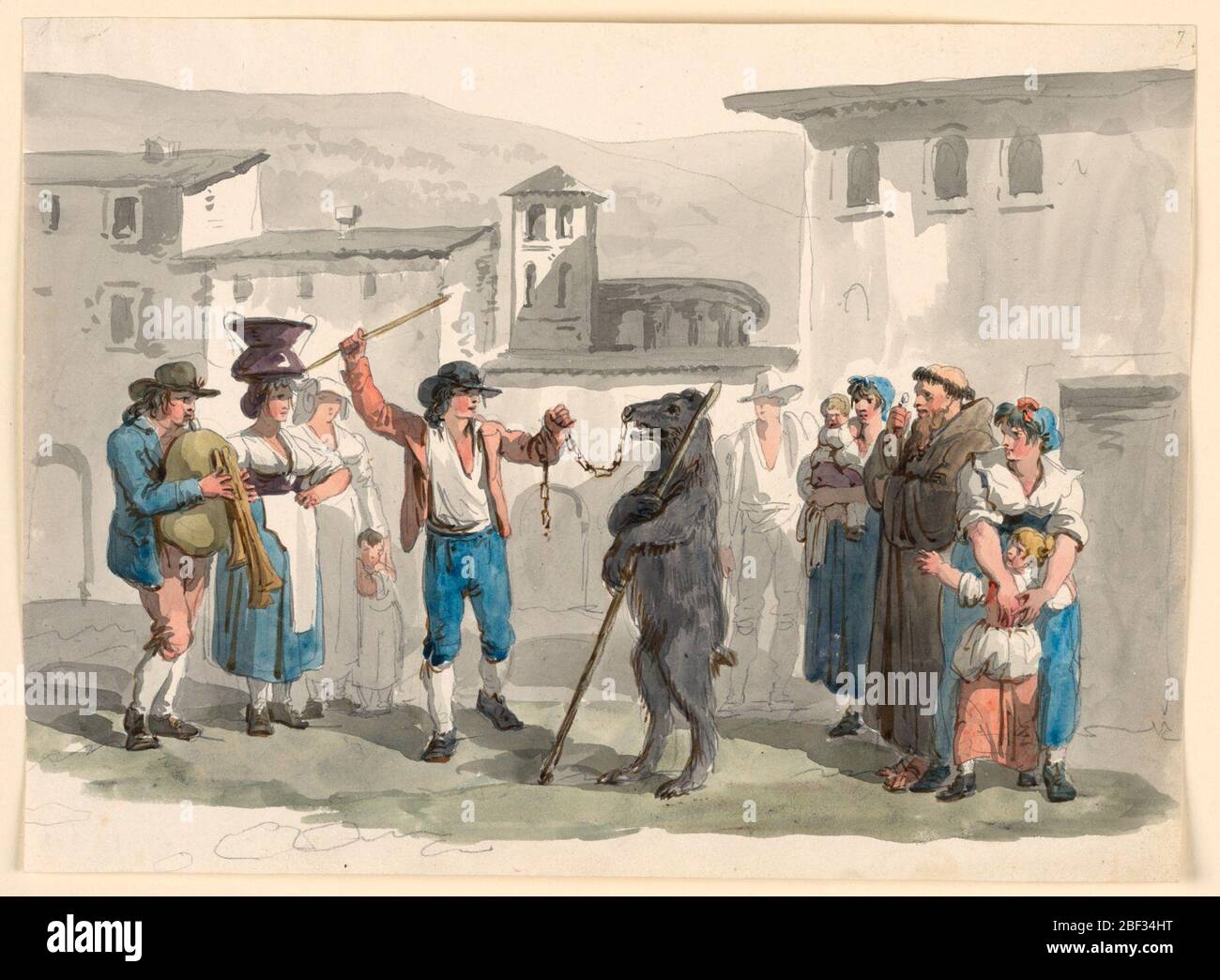 The Dancing Bear. The bear and its leader are variations of the motif ...
