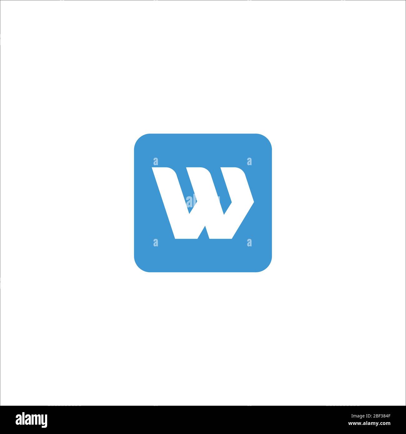 Initial letter w logo vector design template Stock Vector Image & Art ...