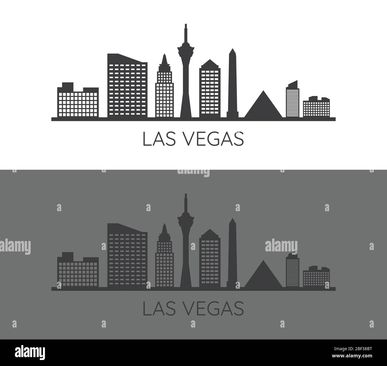 Las Vegas icon illustrated in vector on white background Stock Vector ...