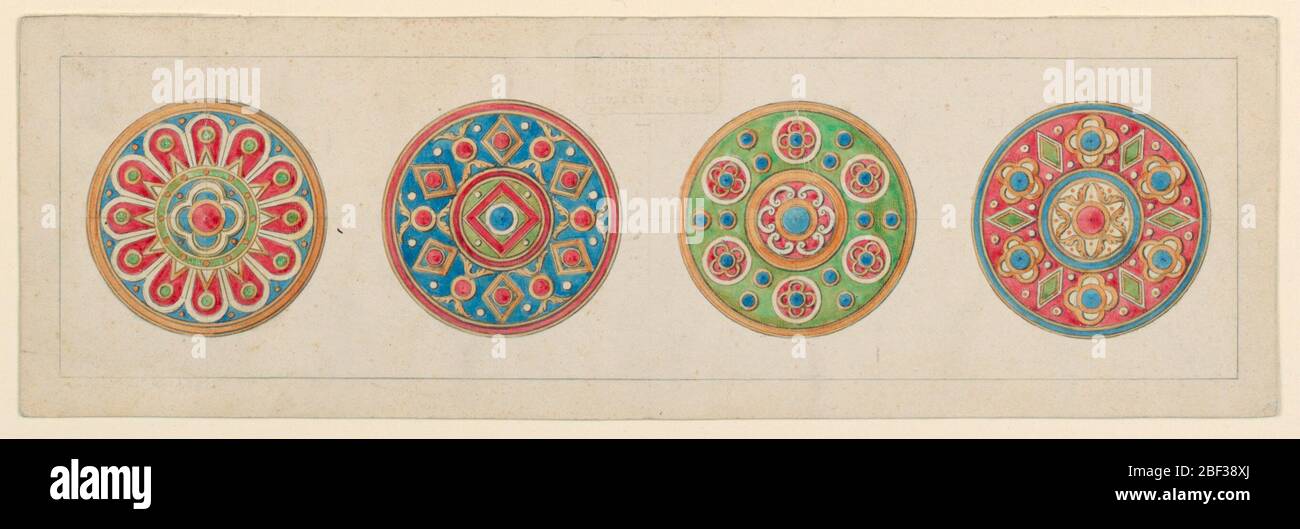 Geometric metalwork drawing hi-res stock photography and images - Alamy