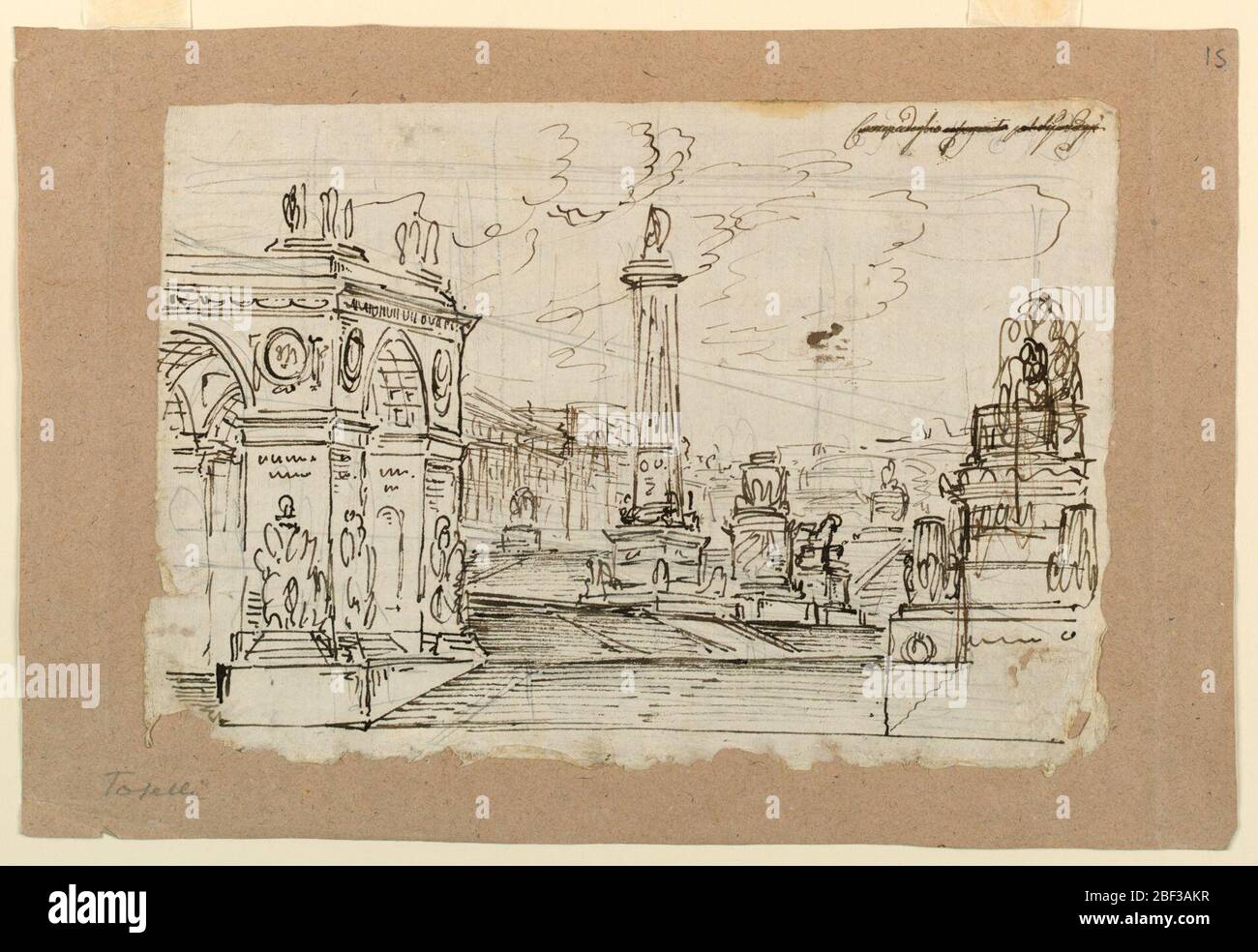 Rectangular Monuments Stage Design Group of Antique Monuments. Horizontal rectangle. Group of ...