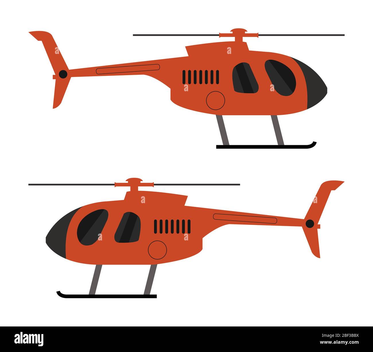 helicopter icon illustrated in vector on white background Stock Vector