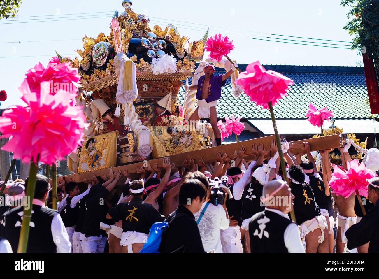 Japanese yatai festival in Himeji, Japan Stock Photo Alamy