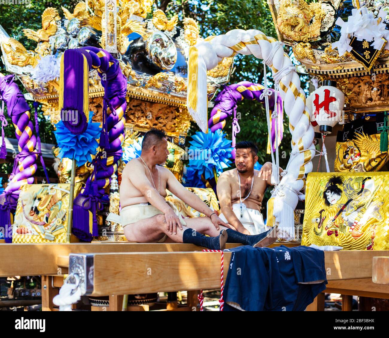 Japanese yatai festival in Himeji, Japan Stock Photo Alamy