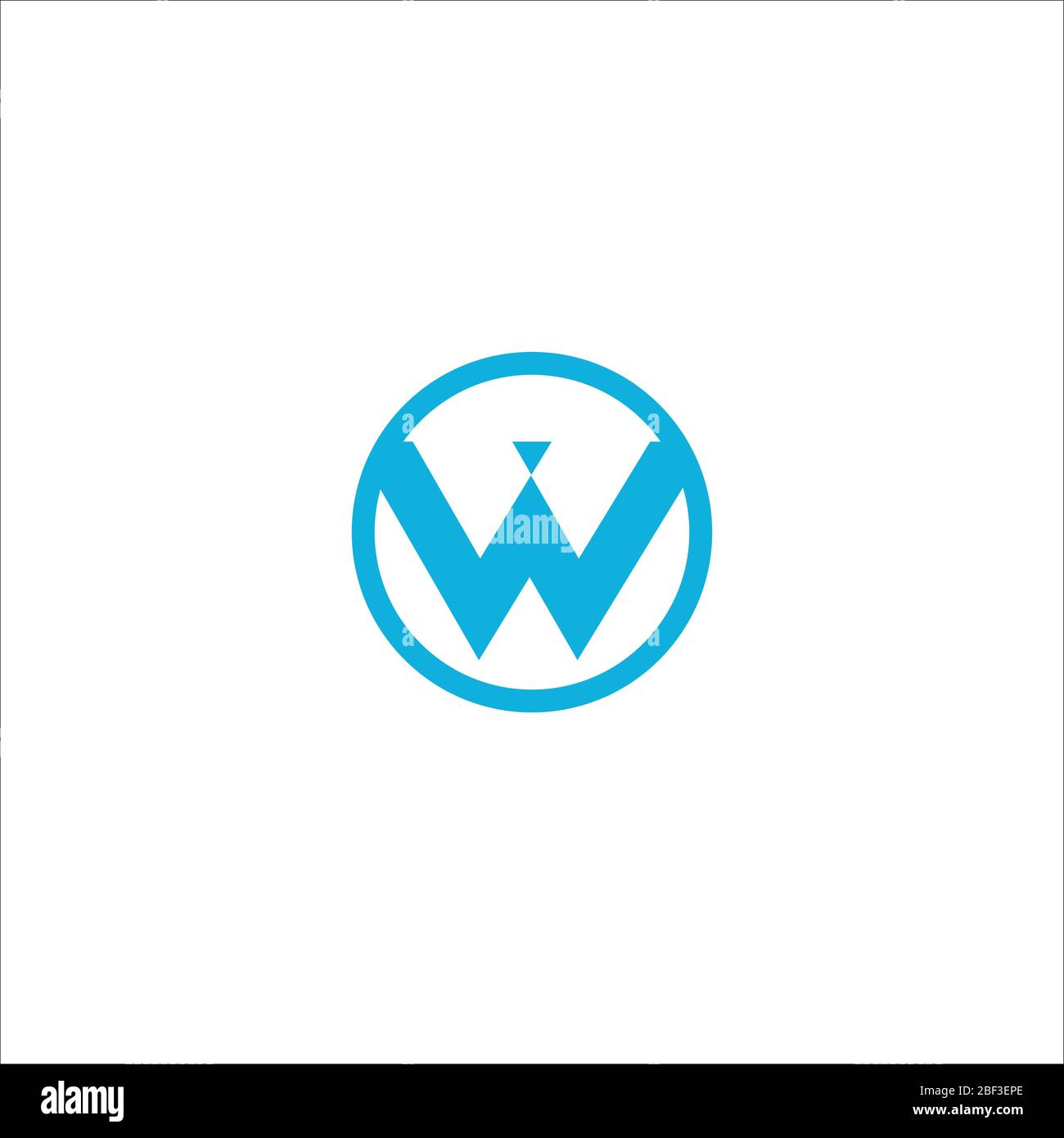 Initial letter w logo vector design template Stock Vector Image & Art ...