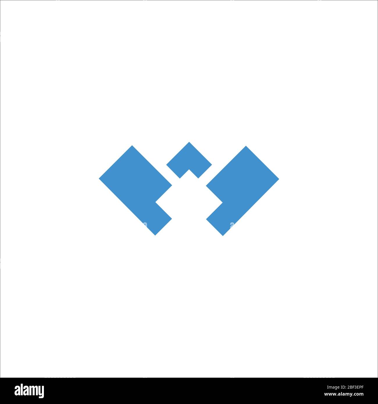 Initial letter w logo vector design template Stock Vector Image & Art ...