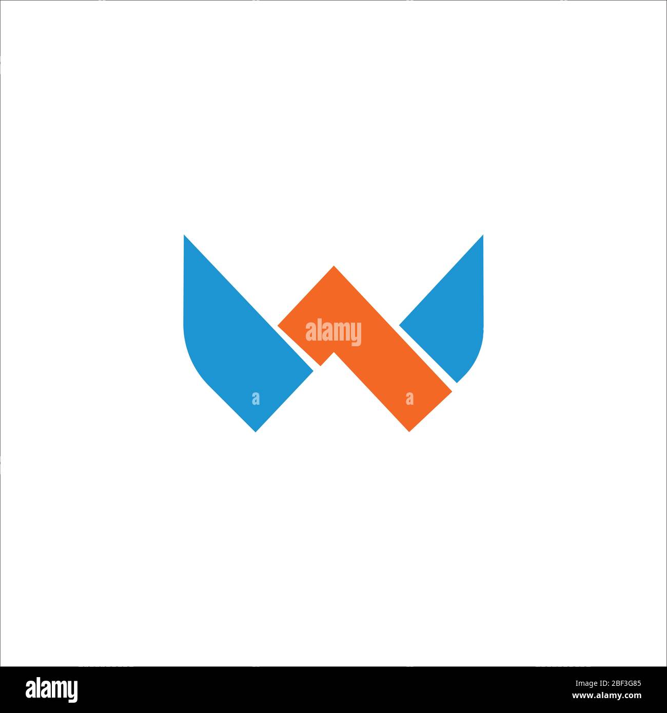 Initial letter w logo vector design template Stock Vector Image & Art ...