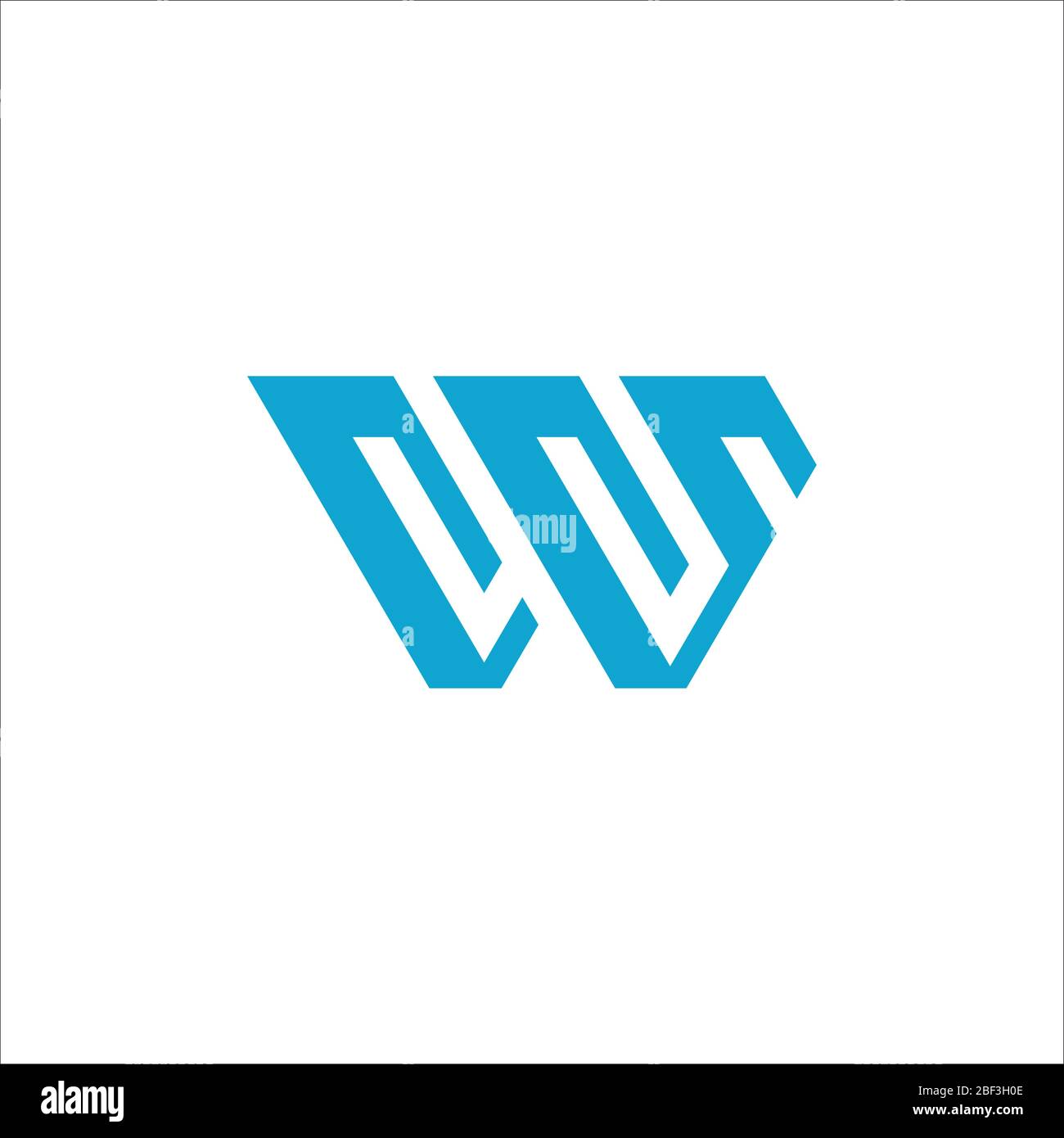 Initial letter w logo vector design template Stock Vector Image & Art ...